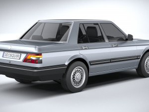 Generic Sedan 1980 3D Model