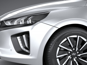 Hyundai Ioniq 2020 3D Model