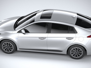 Hyundai Ioniq 2020 3D Model