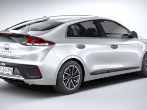 Hyundai Ioniq 2020 3D Model
