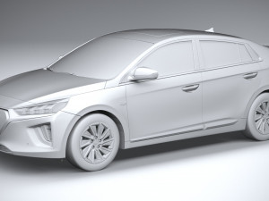 Hyundai Ioniq 2020 3D Model