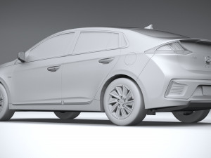 Hyundai Ioniq 2020 3D Model