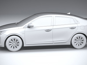 Hyundai Ioniq 2020 3D Model