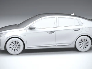 Hyundai Ioniq 2020 3D Model
