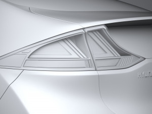 Hyundai Ioniq 2020 3D Model