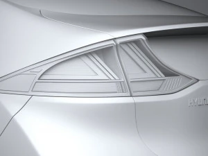 Hyundai Ioniq 2020 3D Model