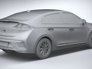 Hyundai Ioniq 2020 3D Model