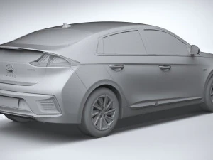 Hyundai Ioniq 2020 3D Model
