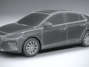 Hyundai Ioniq 2020 3D Model