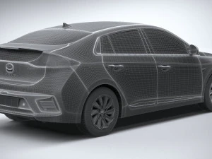 Hyundai Ioniq 2020 3D Model