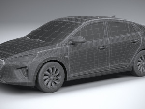 Hyundai Ioniq 2020 3D Model