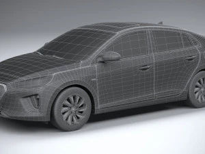 Hyundai Ioniq 2020 3D Model