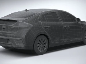 Hyundai Ioniq 2020 3D Model
