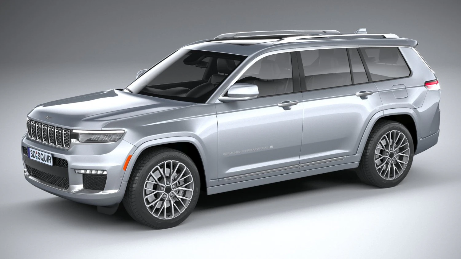 Jeep Grand Cherokee l 2021 3D Model .c4d .max .obj .3ds .fbx .stl .blend 