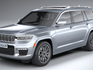 Jeep Grand Cherokee l 2021 3D Модель
