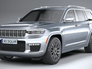 Jeep Grand Cherokee l 2021 3D Model
