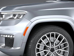 Jeep Grand Cherokee l 2021 3D Model