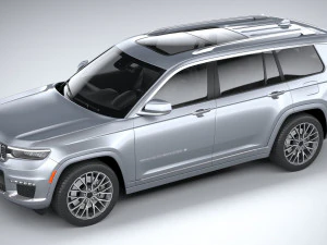 Jeep Grand Cherokee l 2021 3D Model