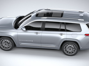 Jeep Grand Cherokee l 2021 3D Модель