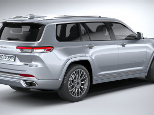 Jeep Grand Cherokee l 2021 3D Модель