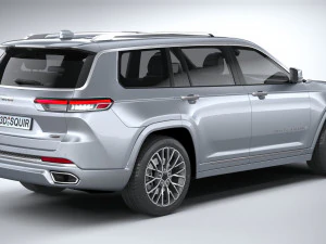 Jeep Grand Cherokee l 2021 3D Model