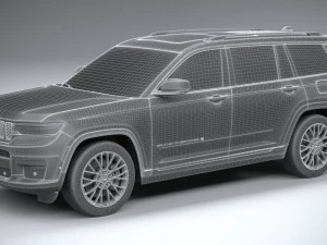 Jeep Grand Cherokee l 2021 3D Model