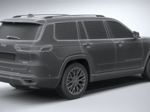 Jeep Grand Cherokee l 2021 3D Модель