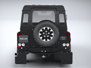 Land Rover Defender Works V8 4-door 2018 3D 模型