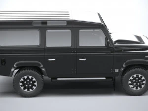 Land Rover Defender Works V8 4-door 2018 3D Model