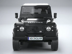 Land Rover Defender Works V8 4-door 2018 3D Model