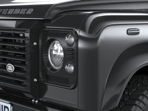Land Rover Defender Works V8 4-door 2018 3D Model