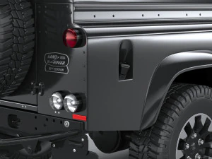 Land Rover Defender Works V8 4-door 2018 3D Model