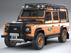 Land Rover Defender Works V8 Trophy 2021 3Dモデル