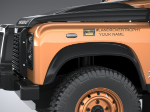 Land Rover Defender Works V8 Trophy 2021 3Dモデル
