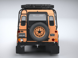 Land Rover Defender Works V8 Trophy 2021 3Dモデル