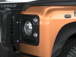 Land Rover Defender Works V8 Trophy 2021 3Dモデル