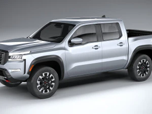 Nissan Frontier 2022 3D Model