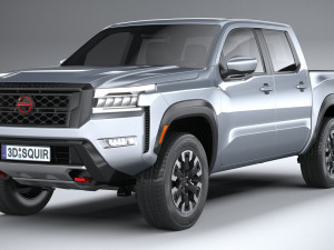 Nissan Frontier 2022 3Dモデル