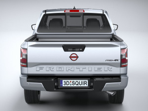 Nissan Frontier 2022 3Dモデル