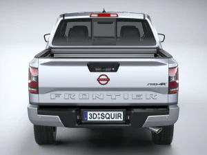 Nissan Frontier 2022 3D Model