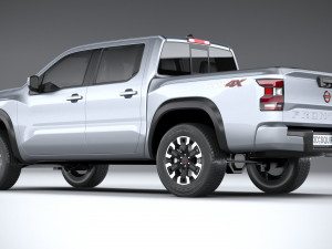 Nissan Frontier 2022 3Dモデル