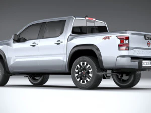 Nissan Frontier 2022 3D Model
