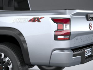 Nissan Frontier 2022 3Dモデル