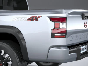 Nissan Frontier 2022 3D Model