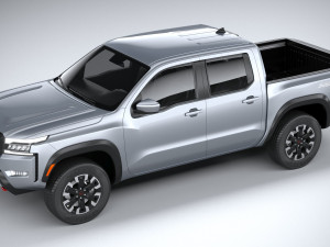 Nissan Frontier 2022 3Dモデル