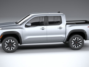 Nissan Frontier 2022 3Dモデル