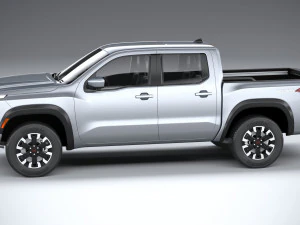 Nissan Frontier 2022 3D Model
