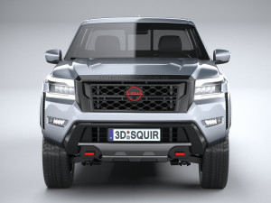 Nissan Frontier 2022 3Dモデル