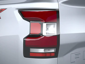 Nissan Frontier 2022 3D Model