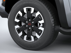Nissan Frontier 2022 3Dモデル